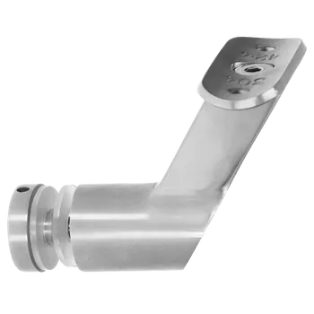 Zábradlí KOVIAN Držák madla pevný na trubku ø42,4 mm, s uchycením na sklo 6-21,52 mm, broušená nerez K320 / AISI304