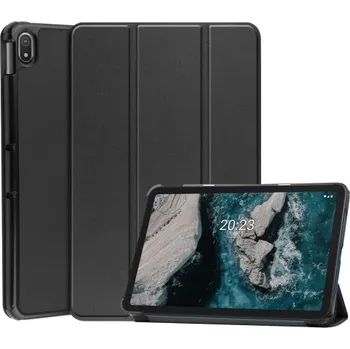 Pouzdro na tablet VSECHNONAMOBIL 37556 LEATHER Zaklápěcí obal Nokia T20 černý