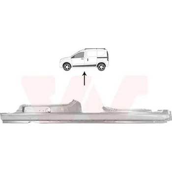 Prah karosérie Nástupní panel VAN WEZEL 1528104