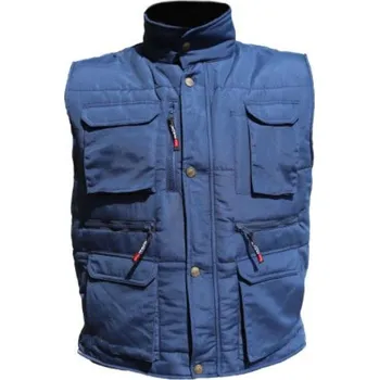 Pánská vesta KORMORAN vesta zateplená (vel. S - 8XL) - stř.modrá - 6XL