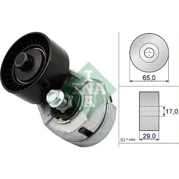 Auto-moto Napínák, žebrovaný klínový řemen INA 534 0109 20