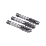 BUČOVICE TOOLS závitníky sadové M18, 3ks, NO, ČSN 22 3010