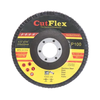 Brusný kotouč CutFlex brusny kotúč lamelový na oceľ a nerez, 115x22,2 zrno 100