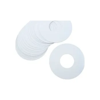 RC vybavení 1:8 BUGGY bílé nálepky na disky, 20 ks.