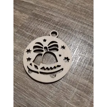 Vánoční ozdoba Dřevěná vánoční ozdoba č.02 - zvonky Velikost: 50