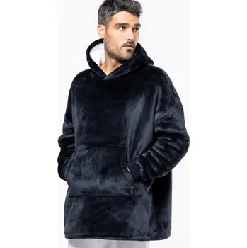 Pánský svetr Loungewear Sherpafleece svetr s kapucí K410