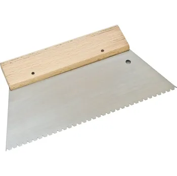Malířská špachtle ROLL Ozubená špachtle, 210 mm, B13, 10 ks