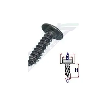 Šroub samořezný šroub univerzální - 100 ks ROMIX 59215