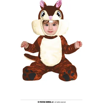 Karnevalový kostým Guirca Fiestas Španělsko Veverka pro nejmenší varianta: věk 12 - 18 měsíců