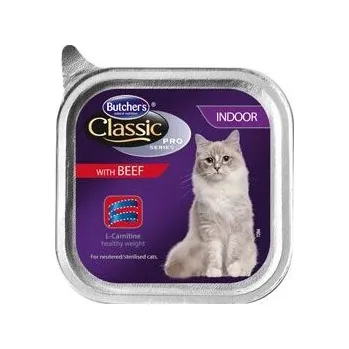 Krmivo pro kočku Butcher's Cat Pro Series Indoor hovězí vanička 85g