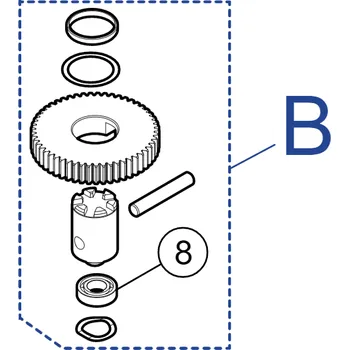 NICE PRXM02 kit ozubených koliesok pre XMETRO 2024/2124