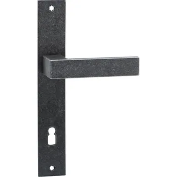 Dveřní kování Kovaná klika černá BADEN Cobra