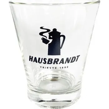 Sklenice Hausbrandt sklenice na vodu ke kávě 1ks 80 ml