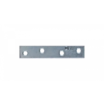 Tesařské kování domax plochá spojka 78x15mm, 1,5mm pozink, počet děr o průměru 4,5mm-4ks
