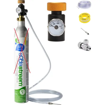 Příslušenství pro výrobník sody Varroa tester s manometrem