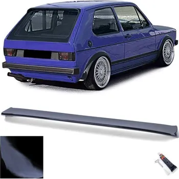 Tuning Strešní spoiler černý lesklá GTI pro . VW Golf 1 74-85