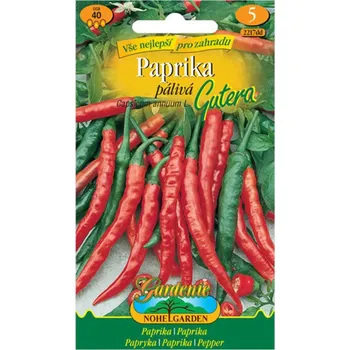 Semeno Nohel Garden Gutera paprika zeleninová pálivá 40 ks