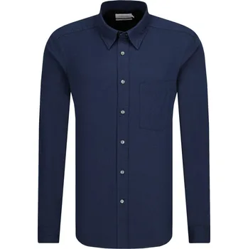 Pánská košile Calvin Klein Košile BRUSHED TWILL | Barva:tmavě modrá | Velikost:S