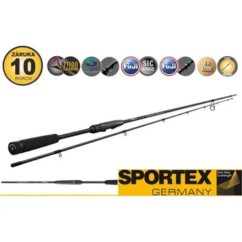 Rybářský prut Přívlačový prut SPORTEX TiBoron RS-3 Spin 240cm / 9 - 33g