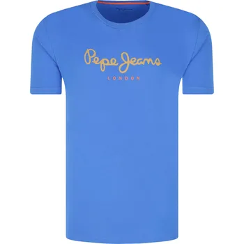 Pánské tričko Pepe Jeans London Tričko EGGO | Barva:modrý | Velikost:L