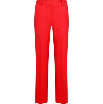 Dámské kalhoty HUGO Kalhoty Hatessi | Barva:červený | Velikost:38