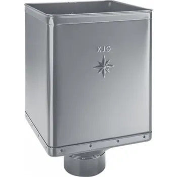 Střecha Kotlík pozinkovaný sběrný DESIGN prachově šedý 120 mm