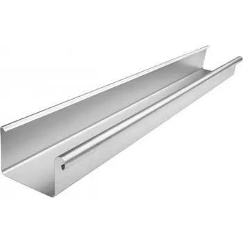 okap Žlab pozinkovaný hranatý 330 mm, délka 6 m