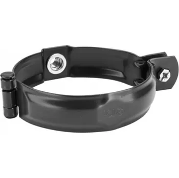 okap Objímka pozinkovaná černá 150 mm bez hrotu, s metrickým závitem M10