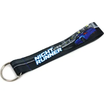 Krátká Klíčenka "Night Runner" - černá