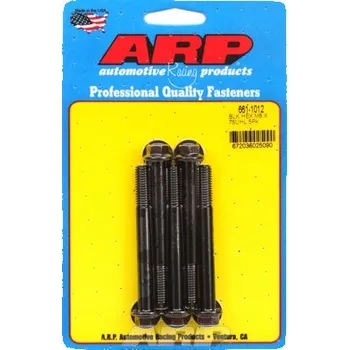 Šroub M8 x 1.25 x 75 hex černý oxid šrouby (5ks)