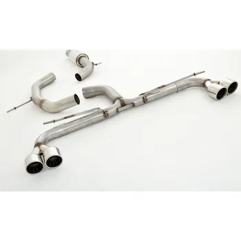 76mm Výfukový systém- Duplex VW Scirocco III - s certifikátem ECE (991441BRD-X3-X)
