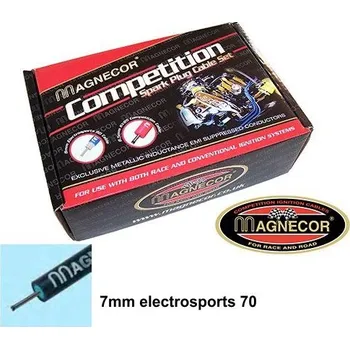 Zapalovací kabel Zapalovací kabely Magnecor 7mm sport pro Opel Calibra 2.0i SOHC 8v (18mm dist. towers)