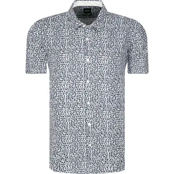 Pánská košile boss Košile Ronn_2F | Barva:tmavě modrá | Velikost:L