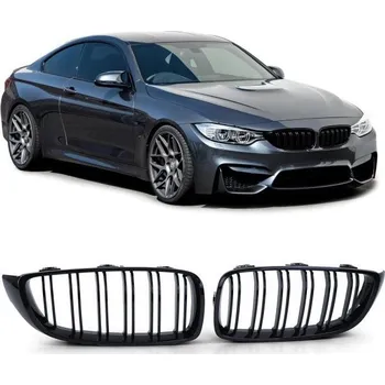 Tuning Maska chladiče (dvojitá) performance lesklá vhodná pro . 4 series BMW F32 F33 F36