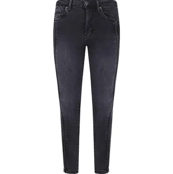 Dámské džíny Pepe Jeans London Džíny REGENT ZIPPED | Barva:grafitově šedý | Velikost:26/30