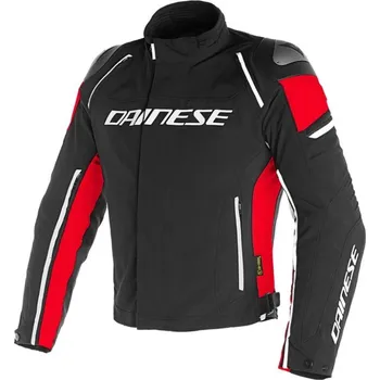 Moto bunda Dainese Dainese RACING 3 D-DRY sportovní bunda černá/červená vel.50 50