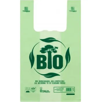 Jednorázové nádobí Gastro obaly Taška 100% BIO kompostovatelná 30x60cm Mater-Bi (min. počet 600ks)