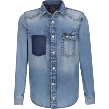 Pánská košile Pepe Jeans London Košile ZYAN 73 | Barva:modrý | Velikost:104