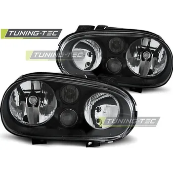 Přední světlomet PŘEDNÍ SVĚTLA ČERNÁ pro VW GOLF 4 09.97-09.03