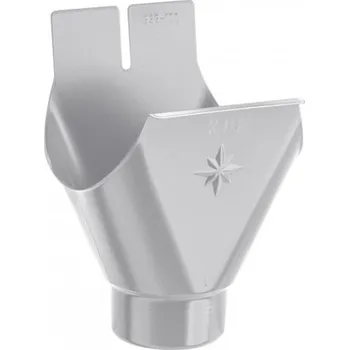 okap Kotlík pozinkovaný bílo hliníkový 330/ 80 mm lisovaný