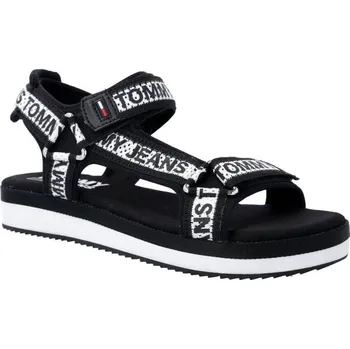 Dámské pantofle Tommy Jeans Sandály Mesh | Barva:černý | Velikost:36