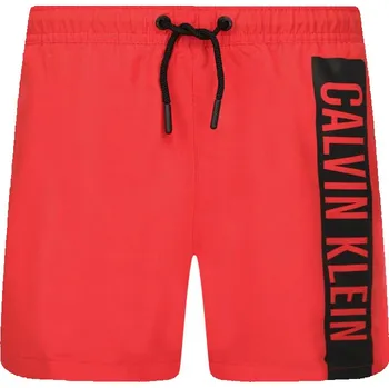 Pánské kraťasy Calvin Klein Swimwear Koupací šortky | Barva:červený | Velikost:140/152