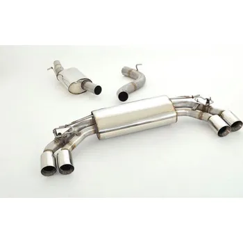 76mm Výfukový systém- Duplex s ovládáním klapek Audi TTS 8S Quattro - s certifikátem ECE (991004SKL-X3-X)