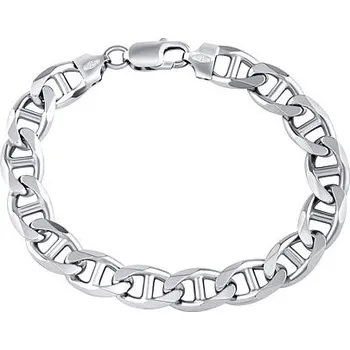 Náramek Masivní stříbrný náramek MARINE 10 mm varianta 22 cm TTTMRB10-22 cm
