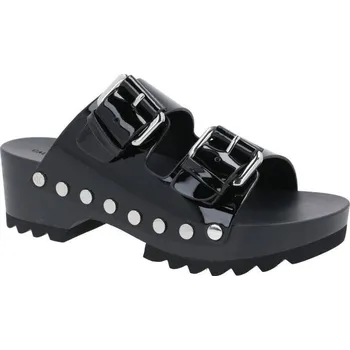 Dámské pantofle Calvin Klein Kůžoné pantofle VANCY | Barva:černý | Velikost:36