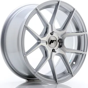 Alu kolo Japan Racing JR30 17x8 ET40 4x100 Silver Machined