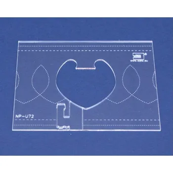 Příslušenství k šicímu stroji Quiltovací pravítko bordura smyčky NP-U72
