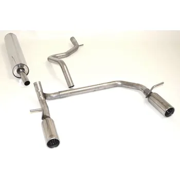 Tuning Duplex sportovní výfuk Skoda Citigo - s certifikátem ECE (992505-X)