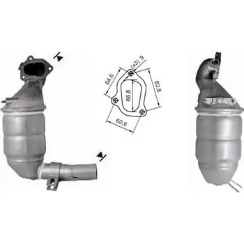 Katalyzátor Magnaflow Katalyzátor na FIAT FIAT LANCIA