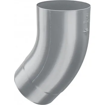 okap Koleno hliníkové světle šedé 80/40st. lisované